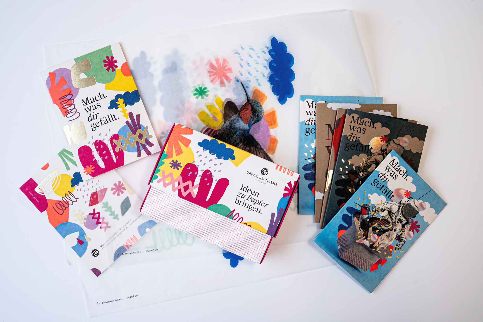 Musterbox - Kartenbox – Mach was Dir gefällt